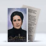 Estampa laminada Beata CCA Oración pedir favores - Imagen 2